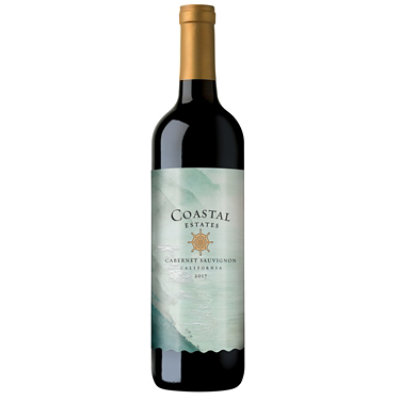 Coastal Estates Cabernet Sauvignon Red Wine - 750 Ml - Image 1