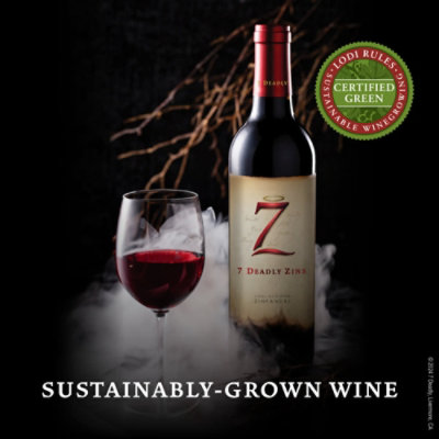 7 Deadly Zinfandel Red Wine - 750 Ml - Image 3