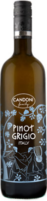 Candoni Pinot Grigio Italy White Wine - 750 Ml - Image 1