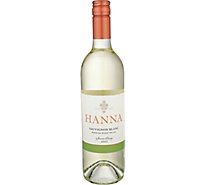 Hanna Sauvignon Blanc California White Wine - 750 Ml