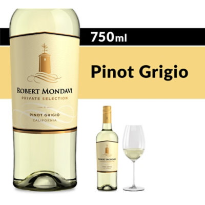 Robert Mondavi Private Selection Pinot Grigio White Wine - 750 Ml - Image 1