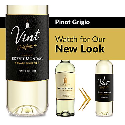 Robert Mondavi Private Selection Pinot Grigio White Wine - 750 Ml - Image 1