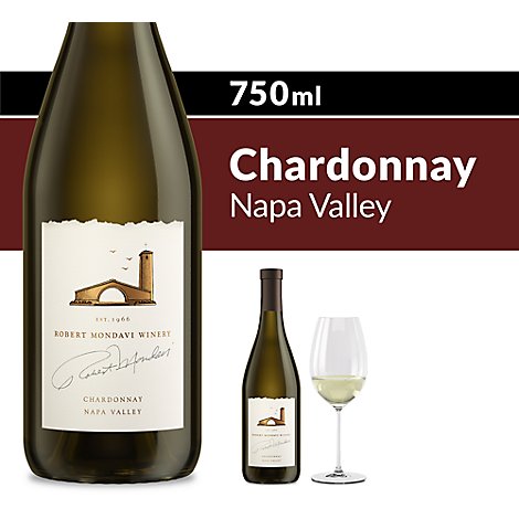 Robert Mondavi Winery Napa Valley Chardonnay White Wine - 750 Ml