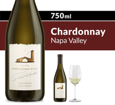 Robert Mondavi Winery Napa Valley Chardonnay White Wine - 750 Ml