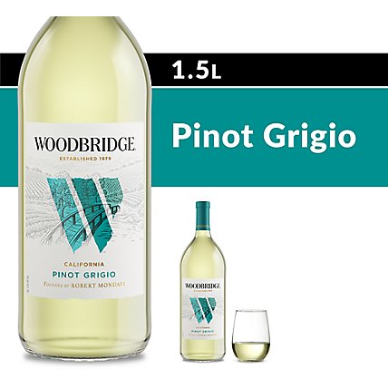 Woodbridge Pinot Grigio White Wine - 1.5 Liter - Image 1