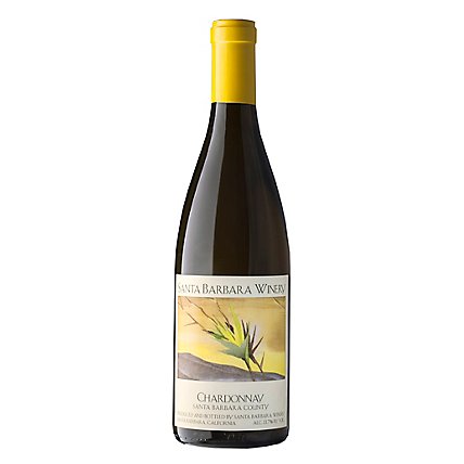 Santa Barbara Chardonnay Wine - 750 Ml - Image 1