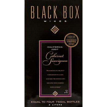 Black Box Wine Red Cabernet Sauvignon - 3 Liter - Image 2