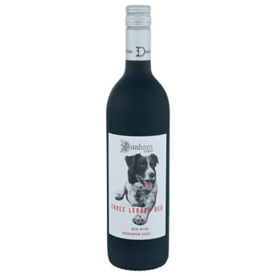 Dunham Cellars Three Legged Red Table Wine - 750 Ml - Image 3