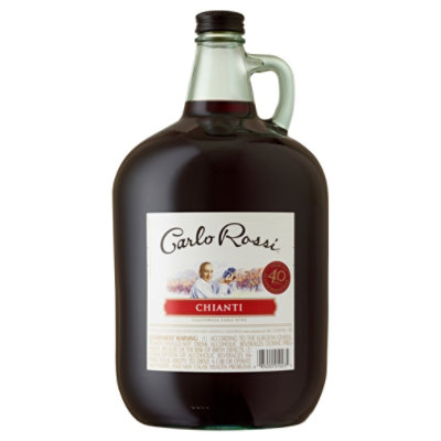 Carlo Rossi Chianti Red Wine - 4 Liter - Image 1