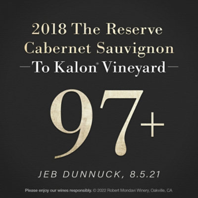 Robert Mondavi Winery To Kalon Reserve Napa Valley Cabernet Sauvignon 2014 Red Wine - 750 Ml - Image 5