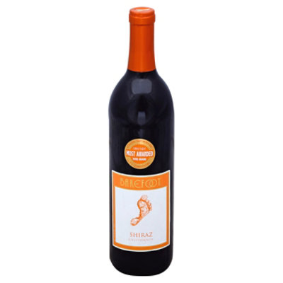 Barefoot Cellars Wine Shiraz - 750 Ml - Image 1