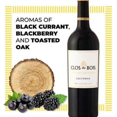 Clos Du Bois Cabernet Sauvignon Red Wine - 750 Ml - Image 4