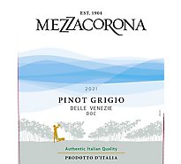 Mezzacorona Wine Pinot Grigio Tolentino - 750 Ml
