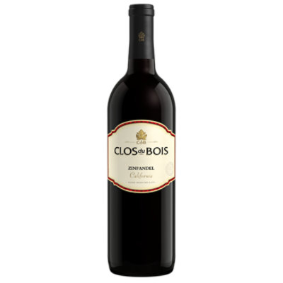 Clos du Bois Wine Red Zinfandel - 750 Ml