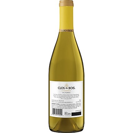 Clos Du Bois Chardonnay White Wine - 750 Ml  - Image 3