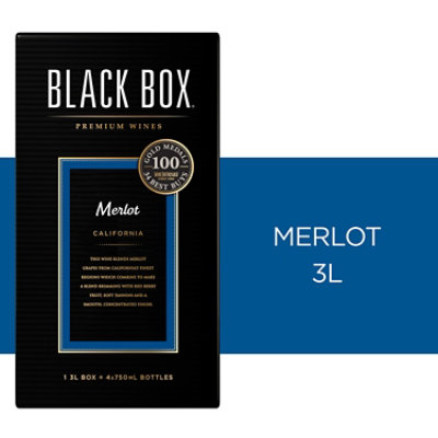 Black Box Merlot Red Wine Box - 3 Liter - Image 1