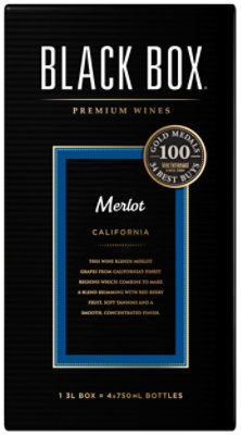 Black Box Merlot Red Wine Box - 3 Liter - Image 2