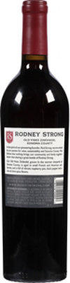 Rodney Strong Vineyards Wine Zinfandel Old Vines 2017 - 750 Ml - Image 4