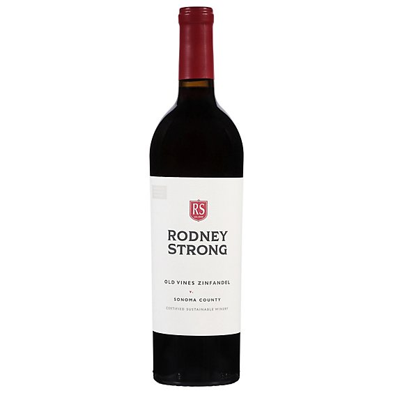 Rodney Strong Vineyards Wine Zinfandel Old Vines 2017 - 750 Ml