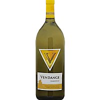 Vendange Wine White Chardonnay - 1.5 Liter - Image 2