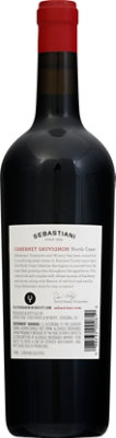 Sebastiani Wine Cabernet Sauvignon Sonoma County - 750 Ml - Image 4