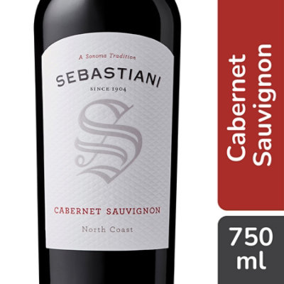 Sebastiani Wine Cabernet Sauvignon Sonoma County - 750 Ml - Image 1