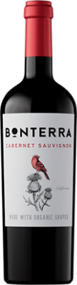 Bonterra Wine Organic Cabernet Sauvignon California - 750 Ml - Image 1