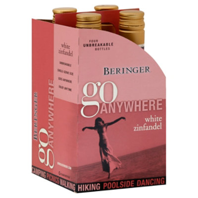 Beringer California Collection Wine White Zinfandel California - 4-187 Ml