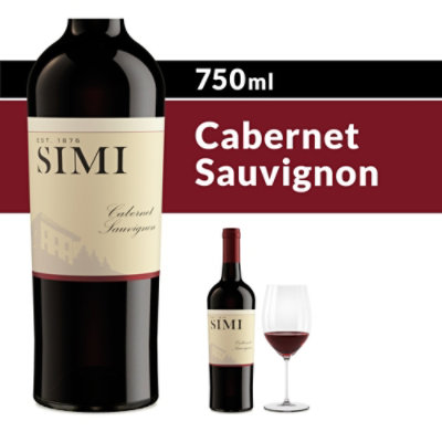 SIMI Cabernet Sauvignon Red Wine - 750 Ml - Image 1