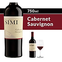 SIMI Cabernet Sauvignon Red Wine - 750 Ml - Image 1