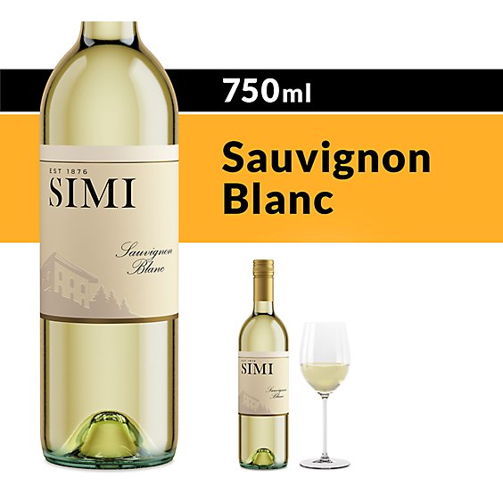 SIMI Sonoma County Sauvignon Blanc White Wine - 750 Ml