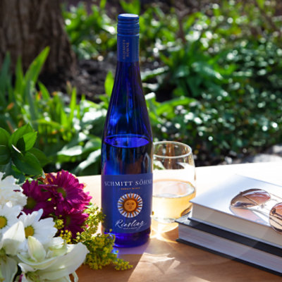 Schmitt Sohne Blue Bottle Riesling Wine - 750 Ml - Image 3