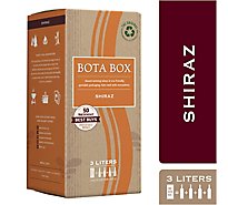 Bota Box Wine Delicato Shiraz - 3 Liter