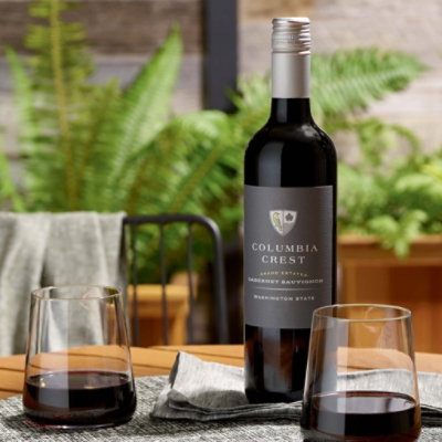 Columbia Crest Grand Estates Cabernet Sauvignon Red Wine - 750 Ml - Image 2