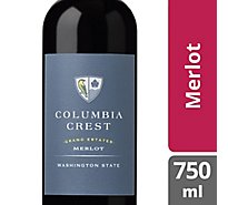 Columbia Crest Grand Estates Merlot Red Wine - 750 Ml