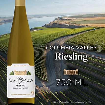 Chateau Ste. Michelle Columbia Valley Riesling White Wine - 750 Ml - Image 1