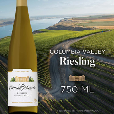 Chateau Ste. Michelle Riesling White Wine - 750 Ml