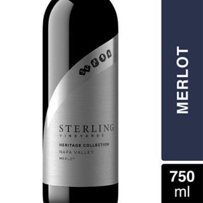 Sterling Vineyards Napa Valley Merlot Red Wine - 750 Ml - Image 1