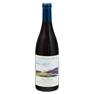 Santa Barbara Central Coast Pinot Noir Wine - 750 Ml - Image 3