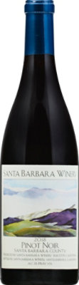 Santa Barbara Central Coast Pinot Noir Wine - 750 Ml - Image 2