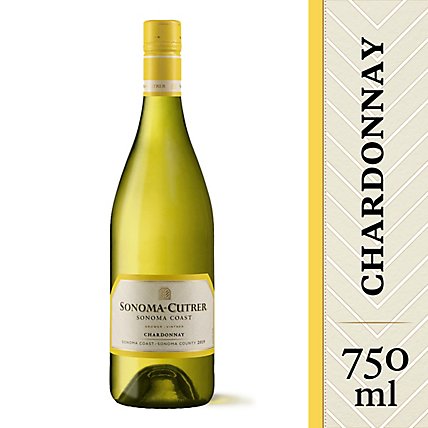 Sonoma-Cutrer Sonoma Coast Chardonnay White Wine 27.8 Proof Bottle - 750 Ml - Image 1