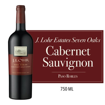 J. Lohr Estates Seven Oaks Cabernet Sauvignon - 750 Ml - Image 1