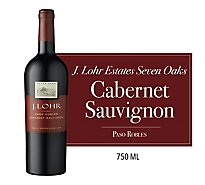 J.Lohr Estate Wine Cabernet Sauvignon Seven Oaks Paso Robles - 750 Ml