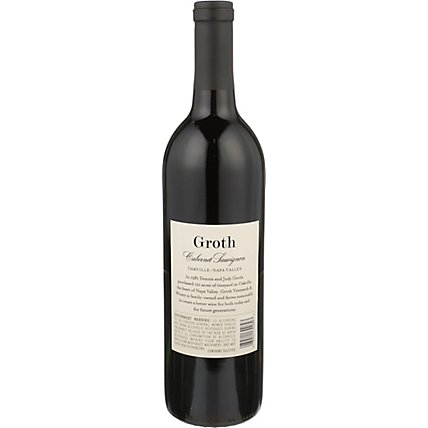 Groth Cabernet Sauvignon California Red Wine - 750 Ml - Image 4