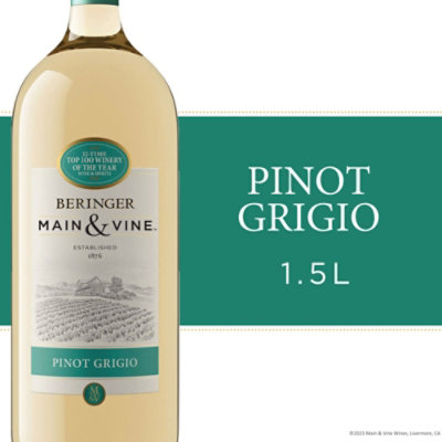 Beringer Wine Pinot Grigio California - 1.5 Liter - Image 3