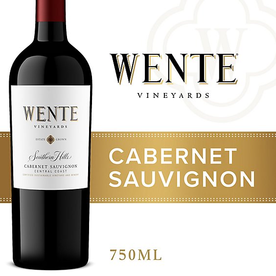 Wente Wine Cabernet Sauvignon Southern Hills Livermore Valley - 750 Ml