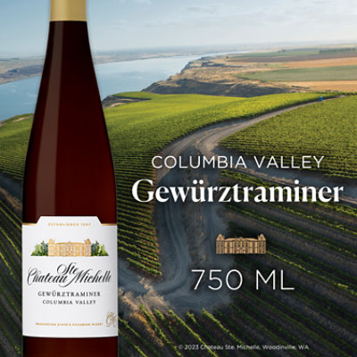 Chateau Ste. Michelle Columbia Valley Gewurztraminer White Wine - 750 Ml - Image 1