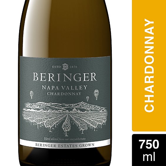 Beringer Napa Valley Chardonnay White Wine - 750 Ml