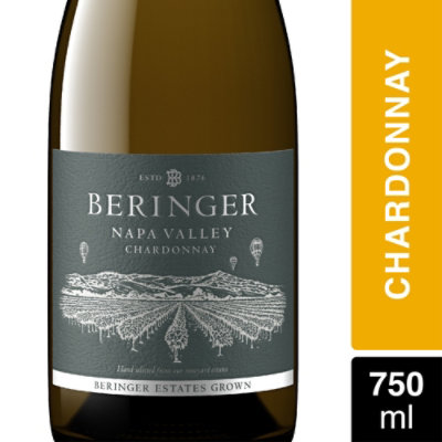 Beringer Napa Valley Chardonnay White Wine - 750 Ml