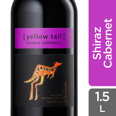 Yellow Tail Shiraz Cabernet Wine - 1.5 Liter